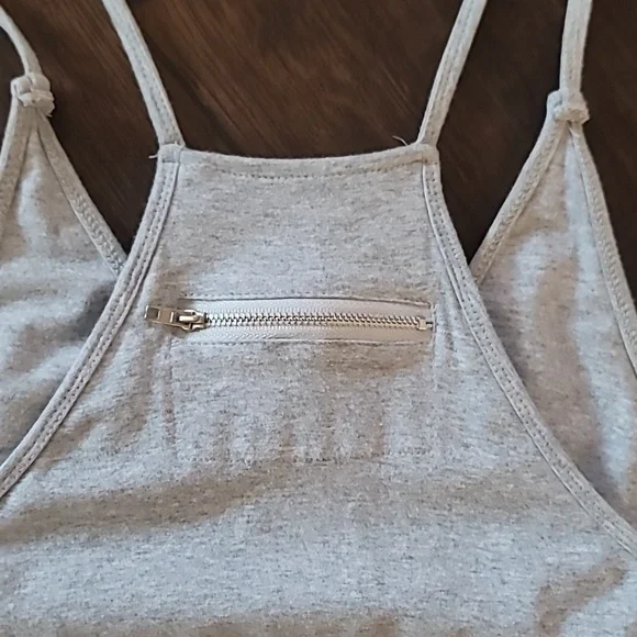 Women's Light Gray Jumpsuit - Picture 5 of 5